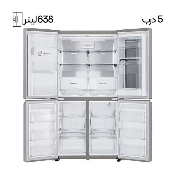 یخچال فریزر ساید بای ساید 30 فوت ال جی مدل GM-X945NS9F